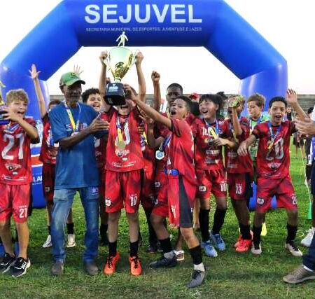 Pinheiro e Pantanal são campeões da 3ª edição do Festival de Futebol Sub-11