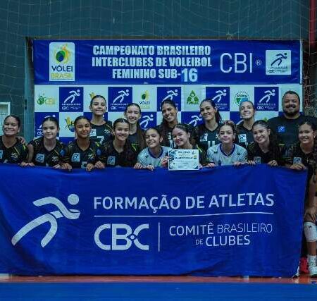 Campo Grande Vôlei vence duas e avança à 2ª fase do Brasileiro Sub-16