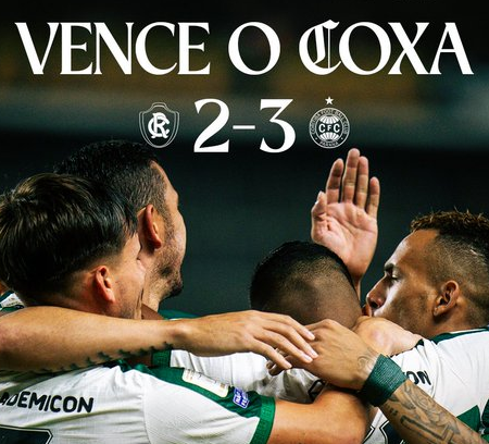 Coritiba vira no fim, bate Remo e amplia crise do rival no Brasileirão