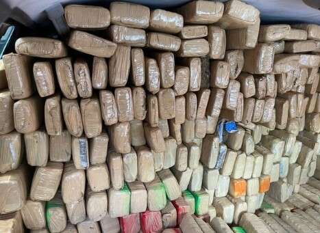 Justiça condena trio por tráfico de 1,8 tonelada de maconha trazida do Paraguai