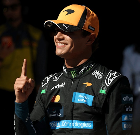 Norris garante a pole do GP de Madrid para McLaren; Bortoleto larga em 12°