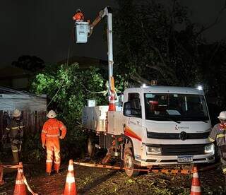Com 800 profissionais nas ruas, Energisa restabeleceu 99% do fornecimento