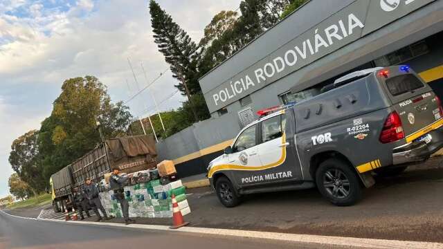 Polícia paulista apreende caminhão com 3 toneladas de maconha de Dourados