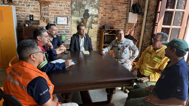 Brasil e Bolívia traçam rota terrestre para combate ao fogo no Pantanal