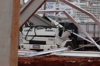 Veja como ficou a obra que desabou no Aero Rancho Veja como ficou a obra que desabou no Aero Rancho