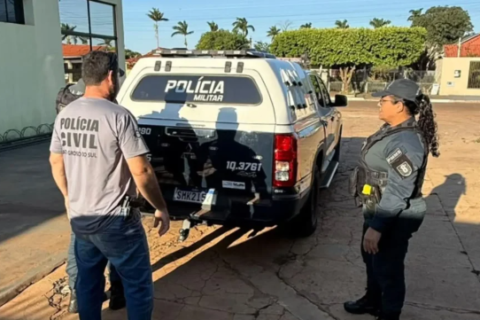 Criança pede ajuda na delegacia ao ver mãe ser agredida pelo padrasto