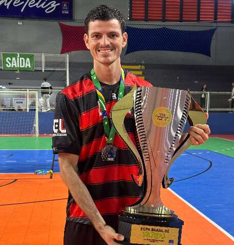 Campo-grandense é vice-campeão da Copa do Brasil de Futsal para Surdos