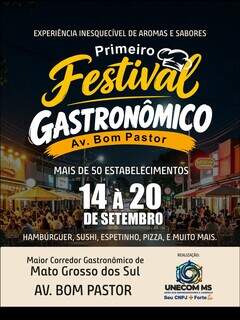 Mais de 50 lugares terão sabores com até 50% off em Festival da Bom Pastor Mais de 50 lugares terão sabores com até 50% off em Festival da Bom Pastor