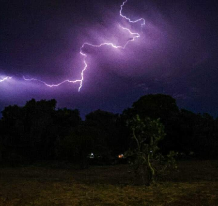 Mato Grosso do Sul registra 214 mil raios durante passagem de temporal