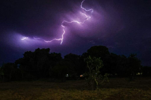 Mato Grosso do Sul registra 214 mil raios durante passagem de temporal