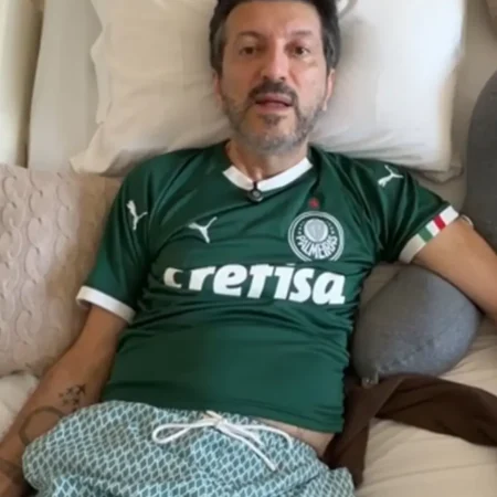 Lito Sousa recebe primeira dose de medicamento experimental contra doença rara