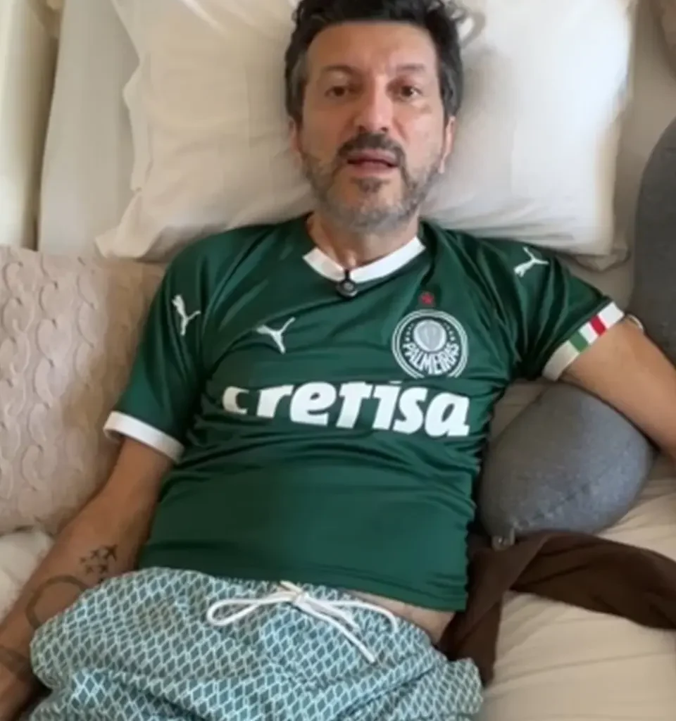Lito Sousa recebe primeira dose de medicamento experimental contra doença rara