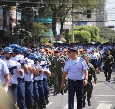 Interdições para desfile de 7 de Setembro começam domingo no Centro da Capital