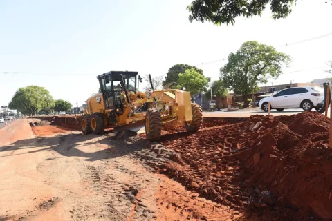 Corredor de ônibus da Gunter Hans recebe recapeamento neste sábado