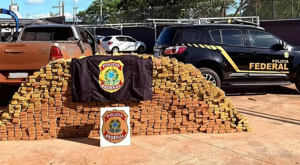 PF apreende mais de 1,8 tonelada de maconha em residência de Três Lagoas