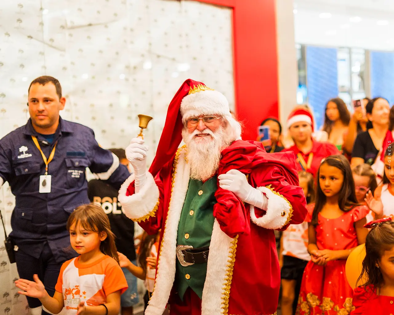 Papai Noel chega ao Bosque dos Ipês no dia 7 de novembro
